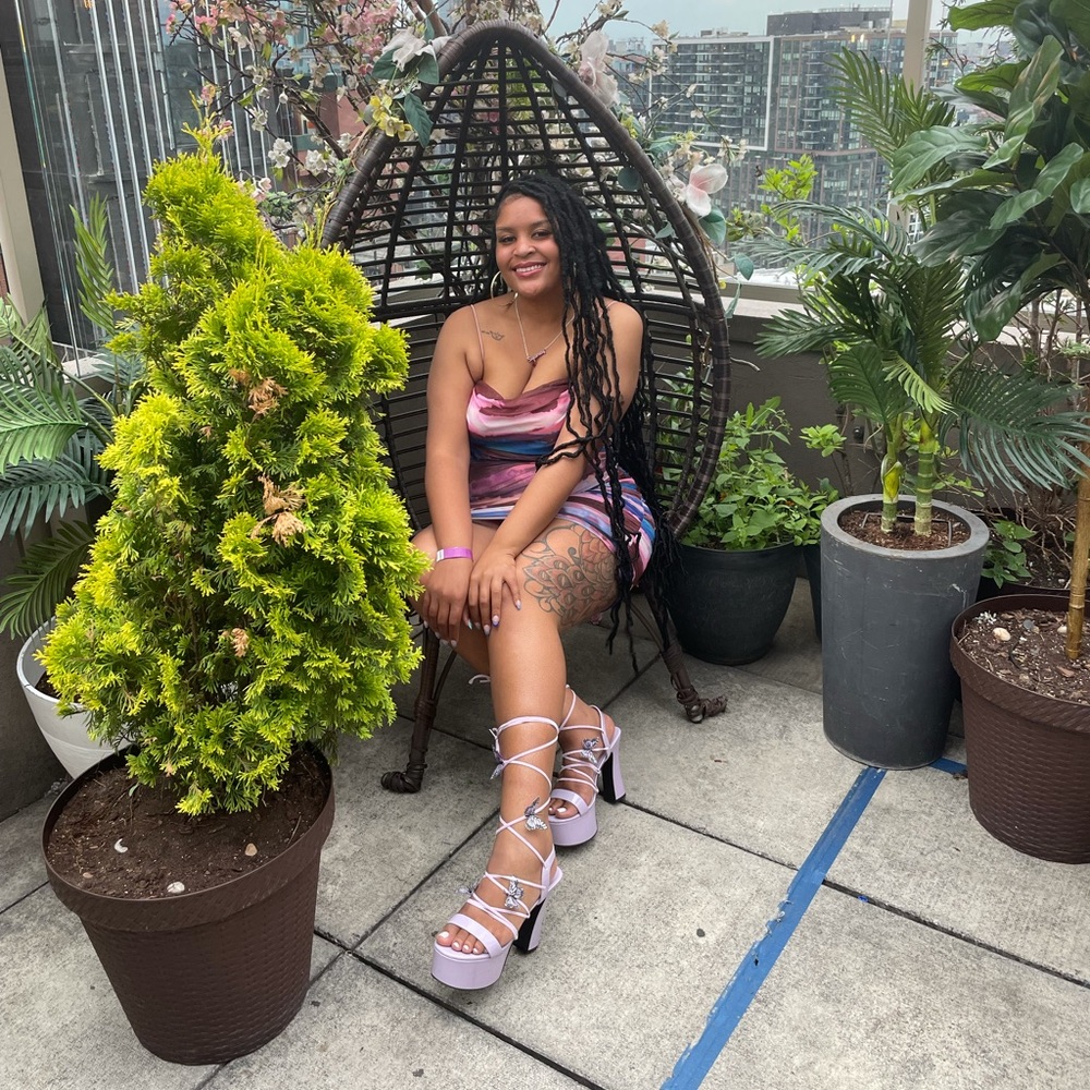 Multi color dress